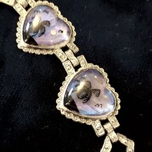 Palm Tree Silver Bracelet